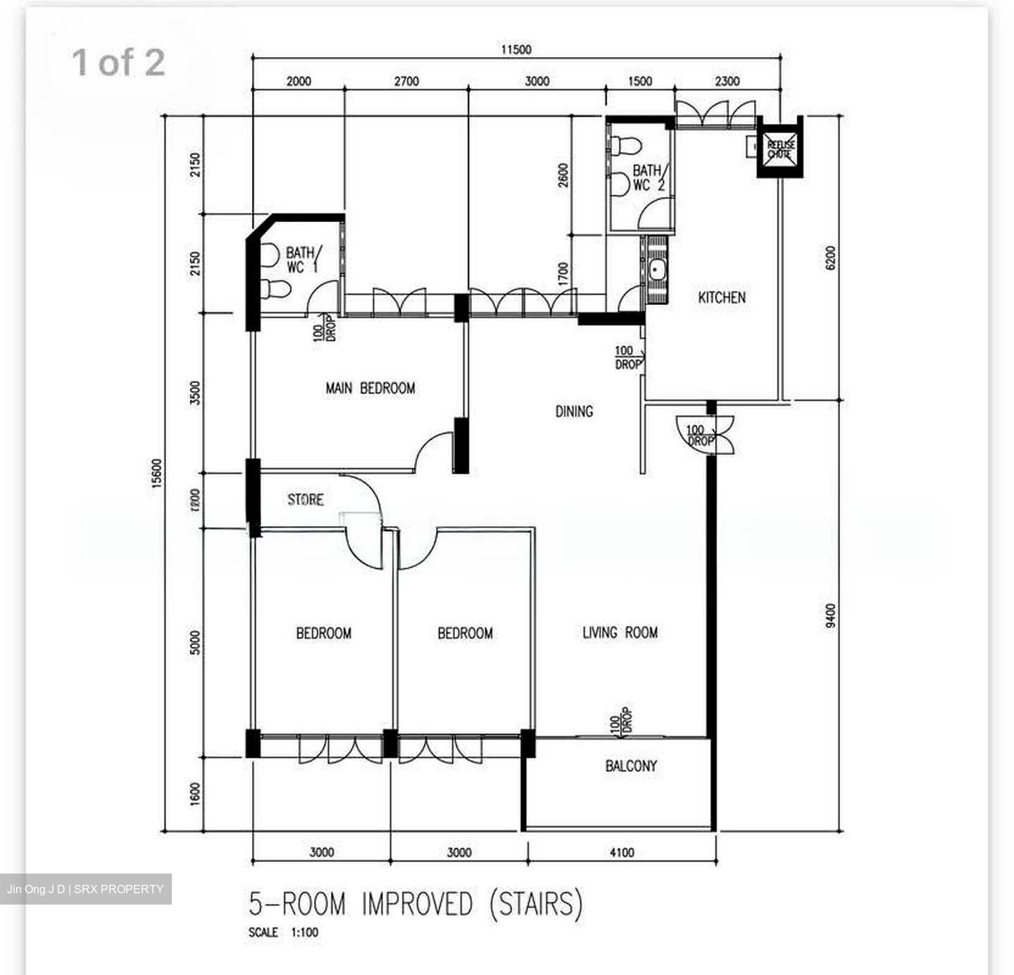 Blk 123 MARSILING RISE (Woodlands), HDB 5 Rooms #601033651